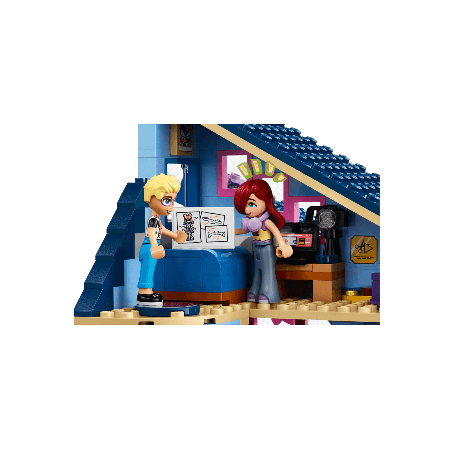 LEGO Friends Zestaw Dom rodzinny Olly'ego i Paisley 42620