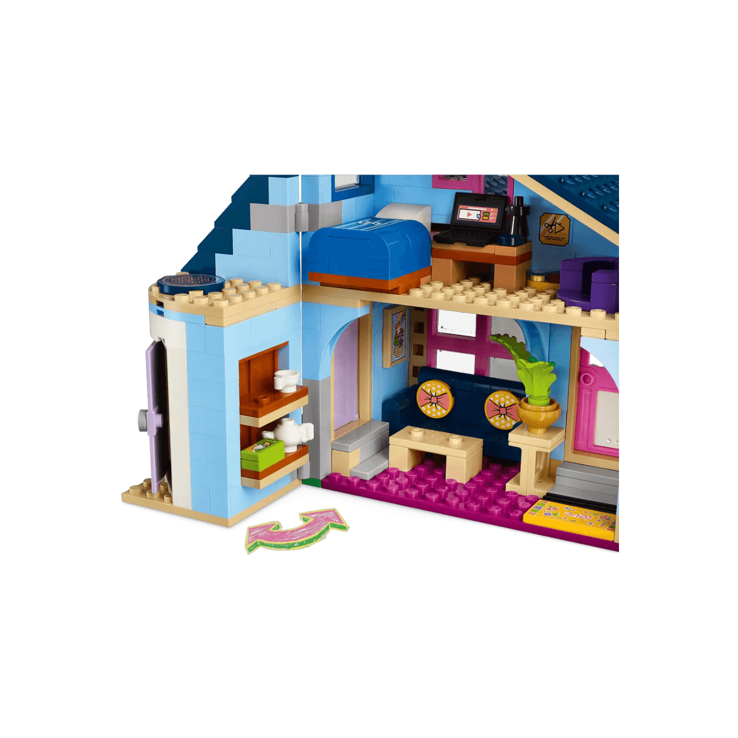 LEGO Friends Zestaw Dom rodzinny Olly'ego i Paisley 42620