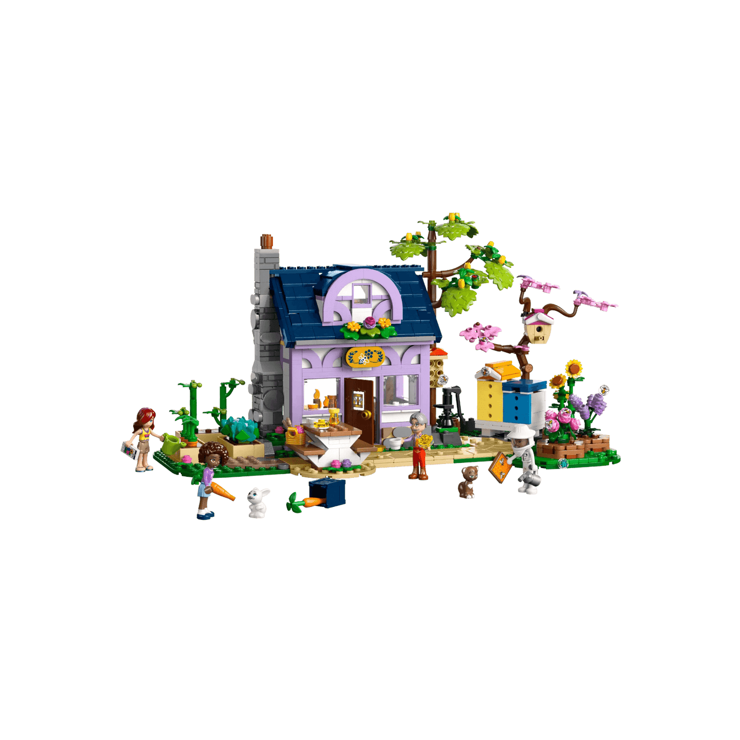 LEGO Friends Zestaw Dom pszczelarzy i kwiatowy ogród 42669
