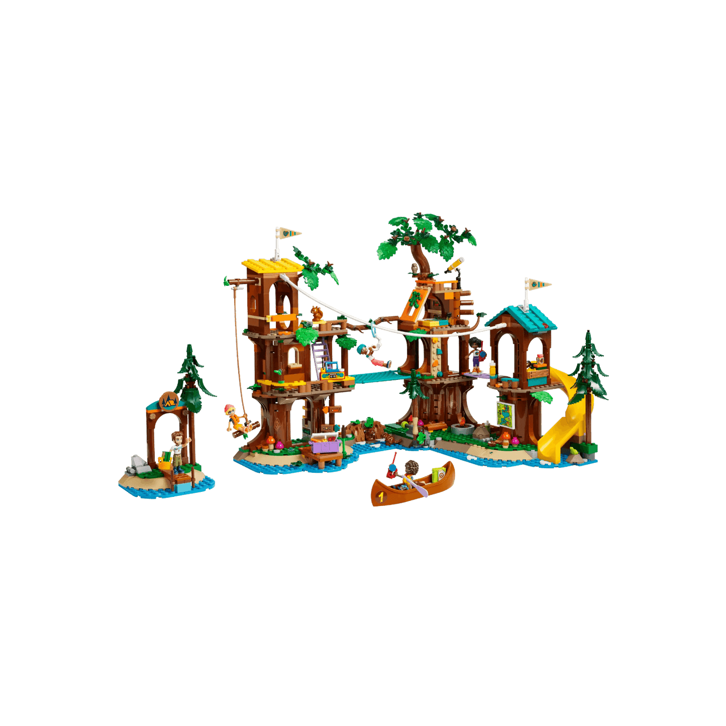LEGO Friends Zestaw Domek na drzewie na obozie kempingowym 42631