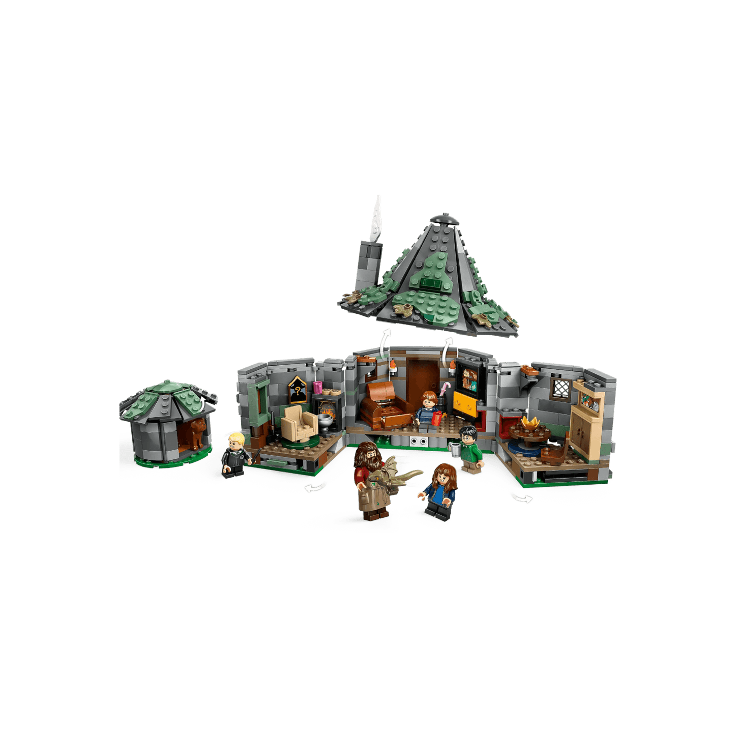 LEGO Harry Potter Zestaw Chatka Hagrida: niespodziewana wizyta 76428
