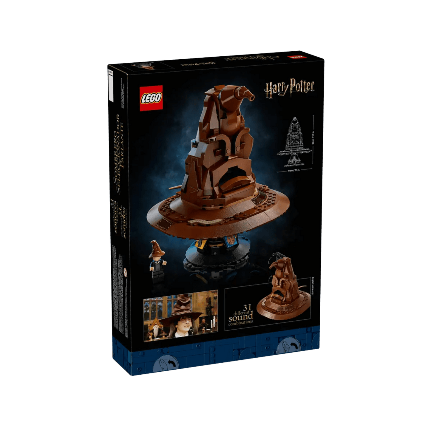 LEGO Harry Potter Zaczarowana Mówiąca Tiara Przydziału 76429