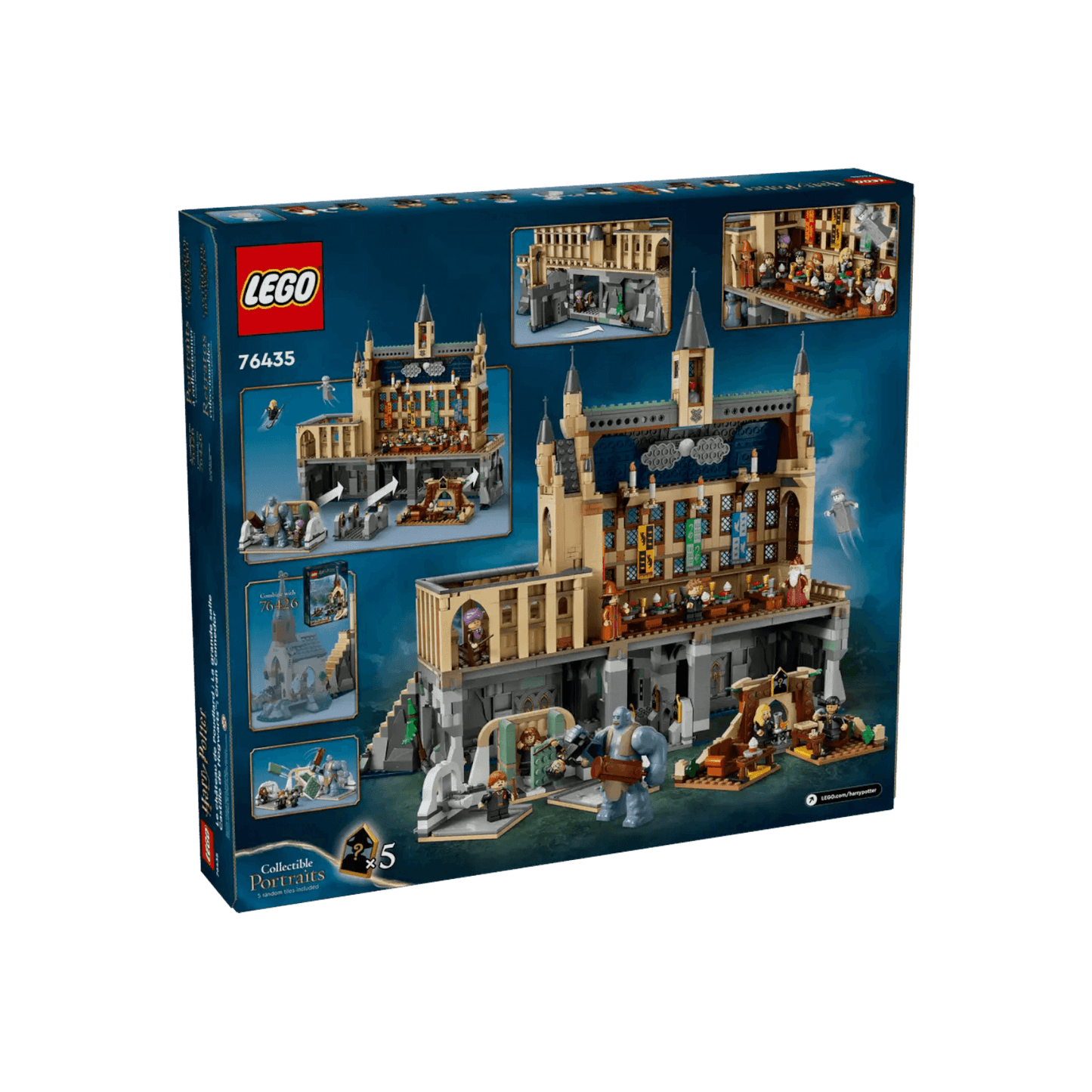 LEGO Harry Potter Duży Zamek Hogwart Wielka Sala 76435