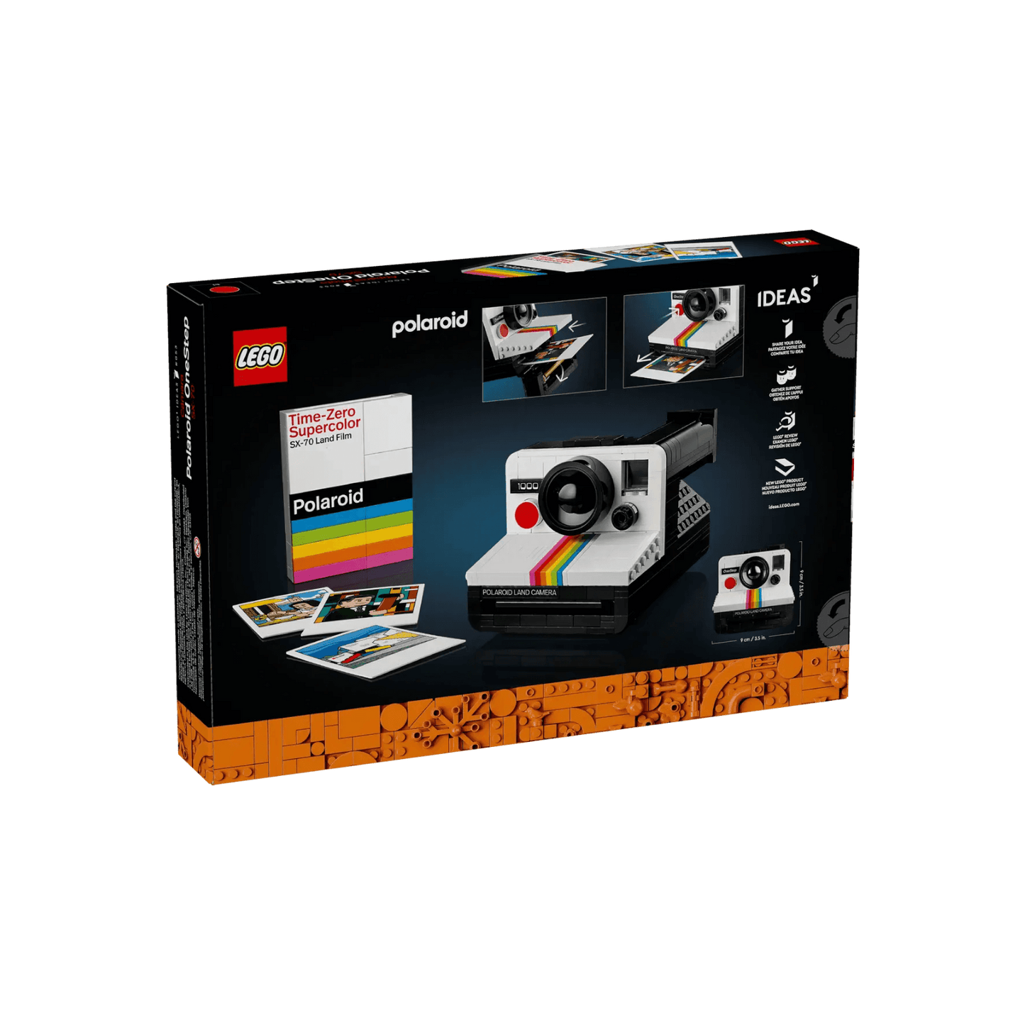 LEGO Ideas Zestaw Aparat Polaroid OneStep SX-70 21345