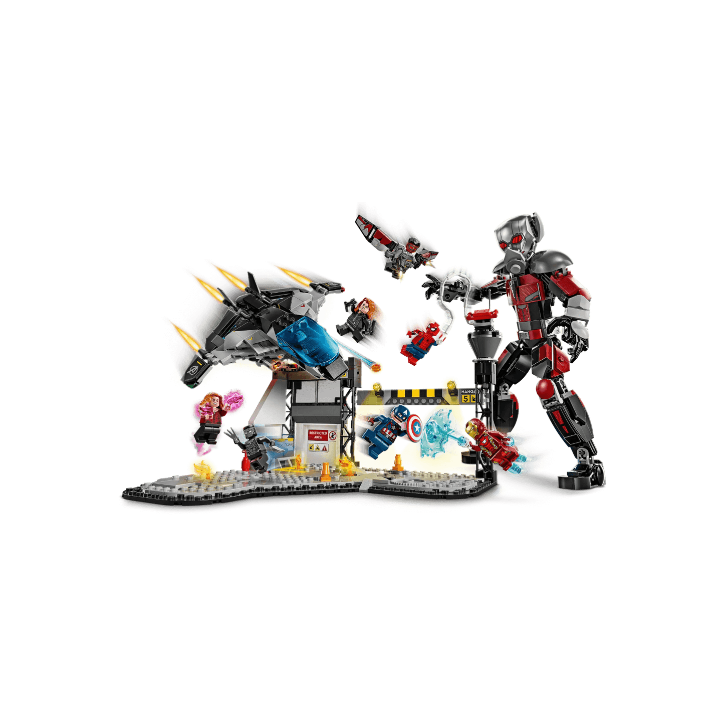 LEGO Marvel Super Heroes Kapitan Ameryka: Wojna bohaterów - bitwa 76314