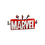 LEGO Marvel Super Heroes Logo MARVEL z minifigurkami 76313