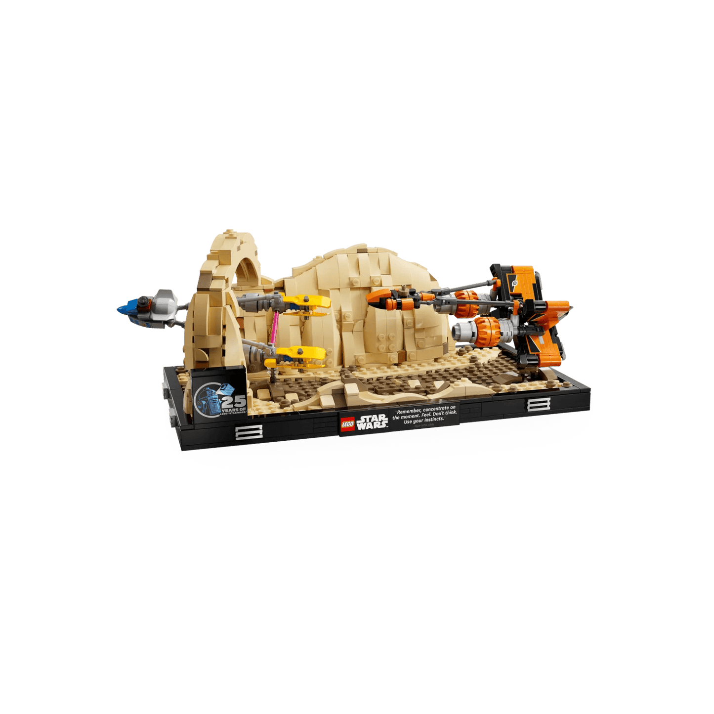 LEGO Star Wars Diorama: Wyścig ścigaczy w Mos Espa Gwiezdne wojny 75380