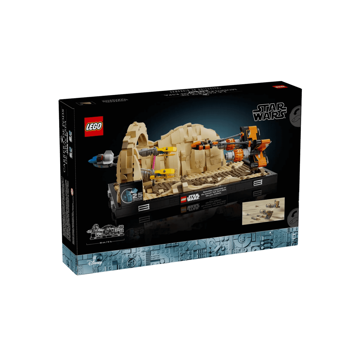 LEGO Star Wars Diorama: Wyścig ścigaczy w Mos Espa Gwiezdne wojny 75380