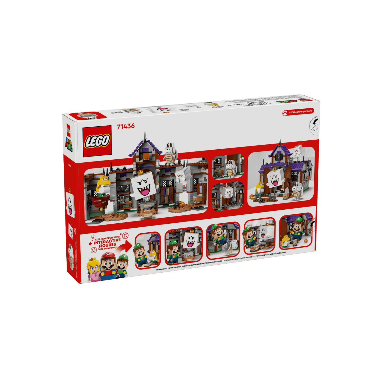 LEGO Super Mario Zestaw Nawiedzona rezydencja Kinga Boo 71436