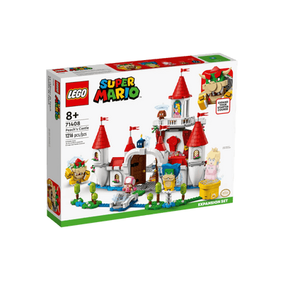 LEGO Super Mario Duży Zamek Peach Zestaw rozszerzający 71408