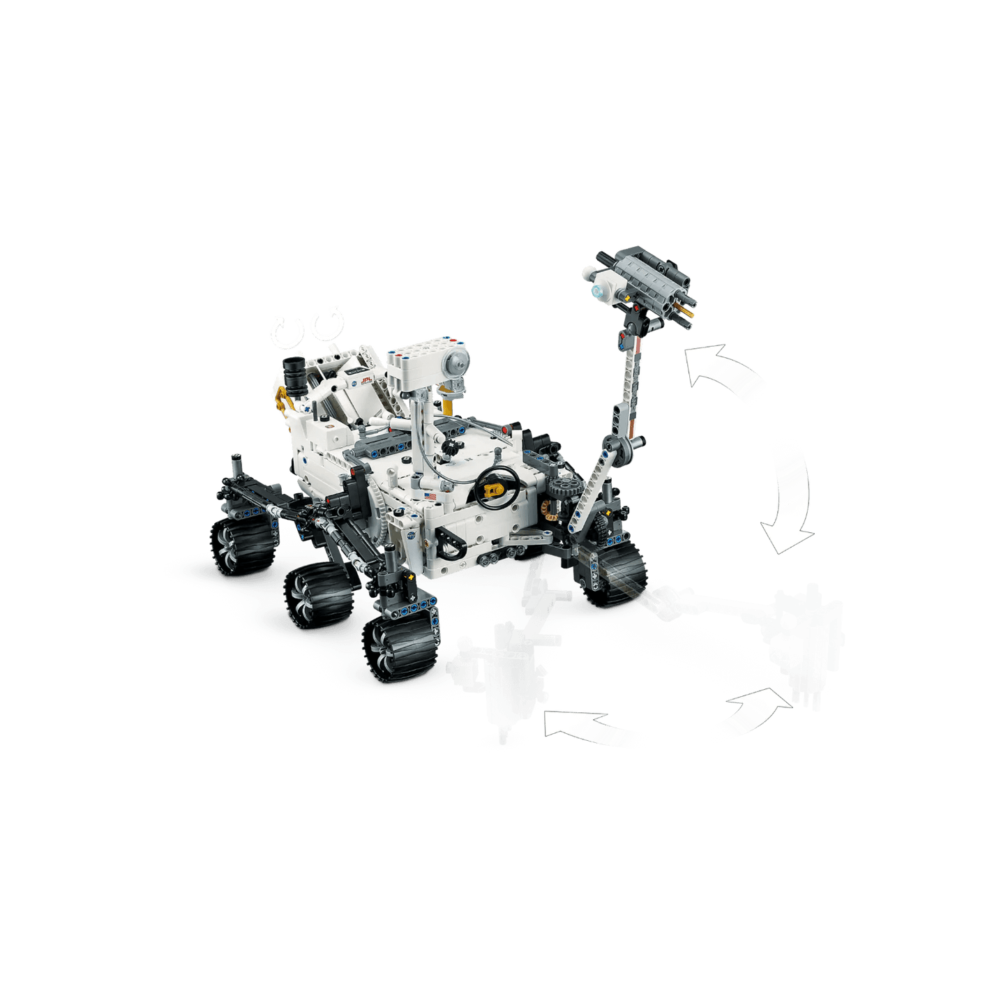 LEGO Technic Marsjański łazik NASA Mars Rover Perseverance 42158