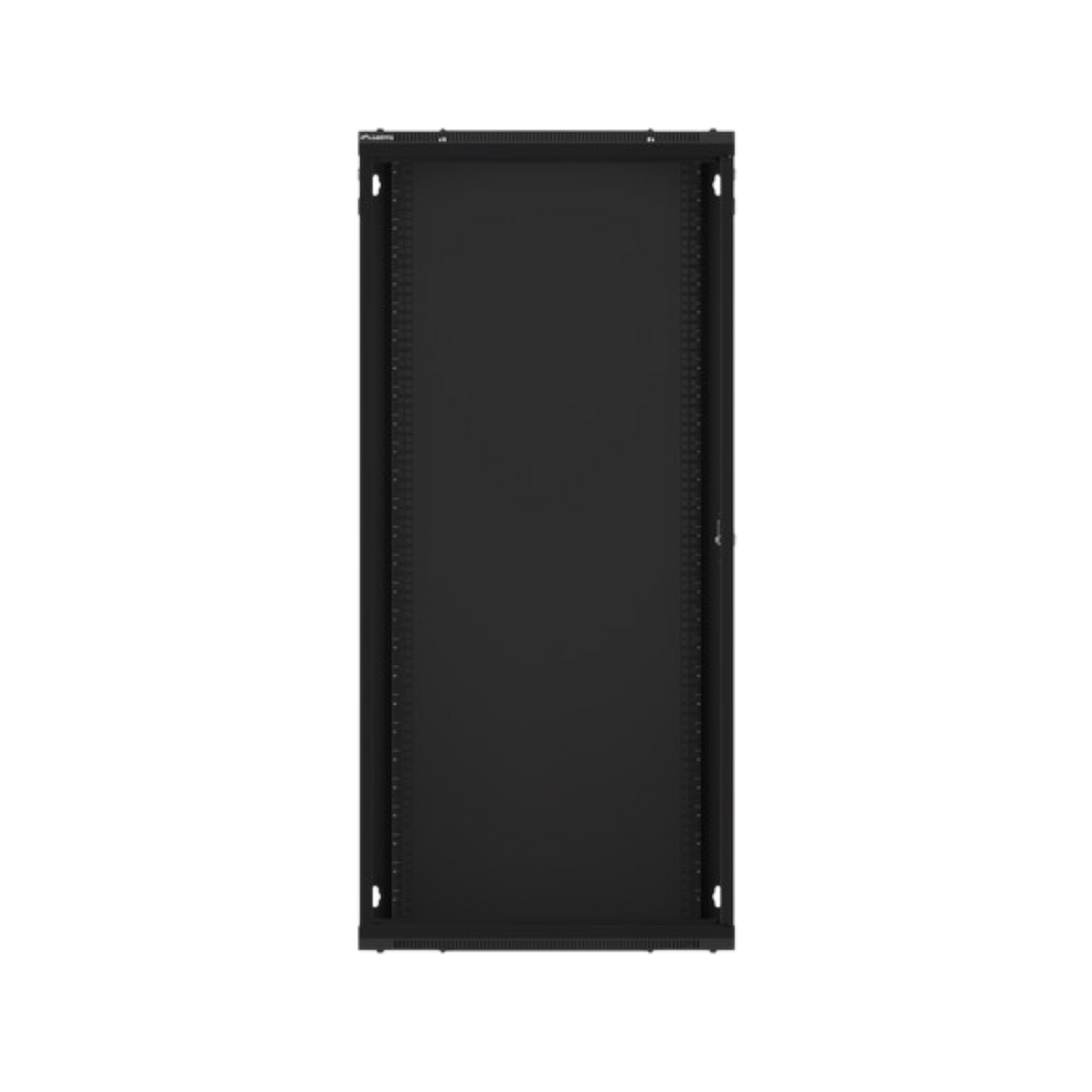 Szafa rack Lanberg 19" 27U 600x600mm wisząca V2 Drzwi szklane Czarny