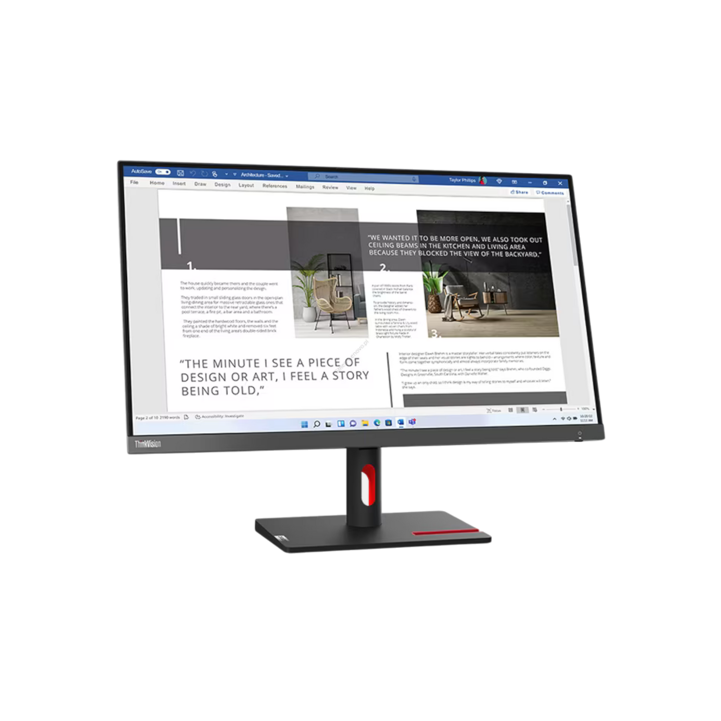 Monitor Lenovo S27i-30 27" Full HD