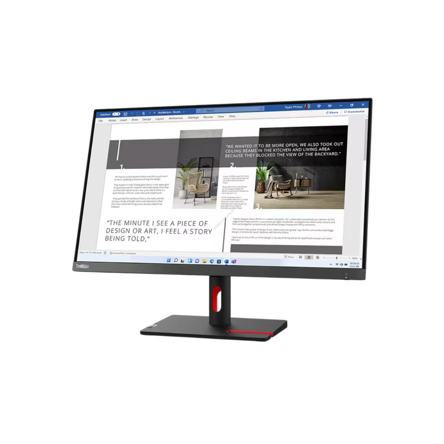 Monitor Lenovo S27i-30 27" Full HD