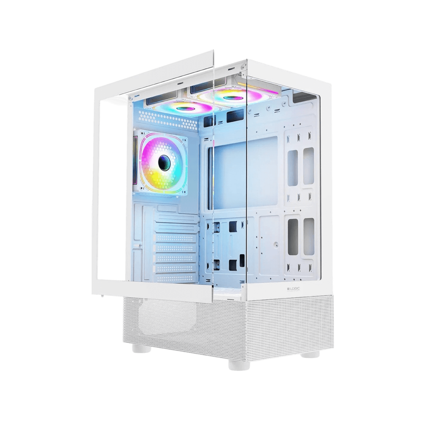 Obudowa Logic Concept Look ARGB Midi White