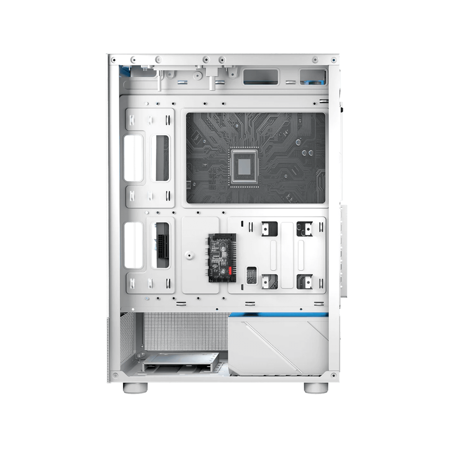 Obudowa Logic Concept Look ARGB Midi White