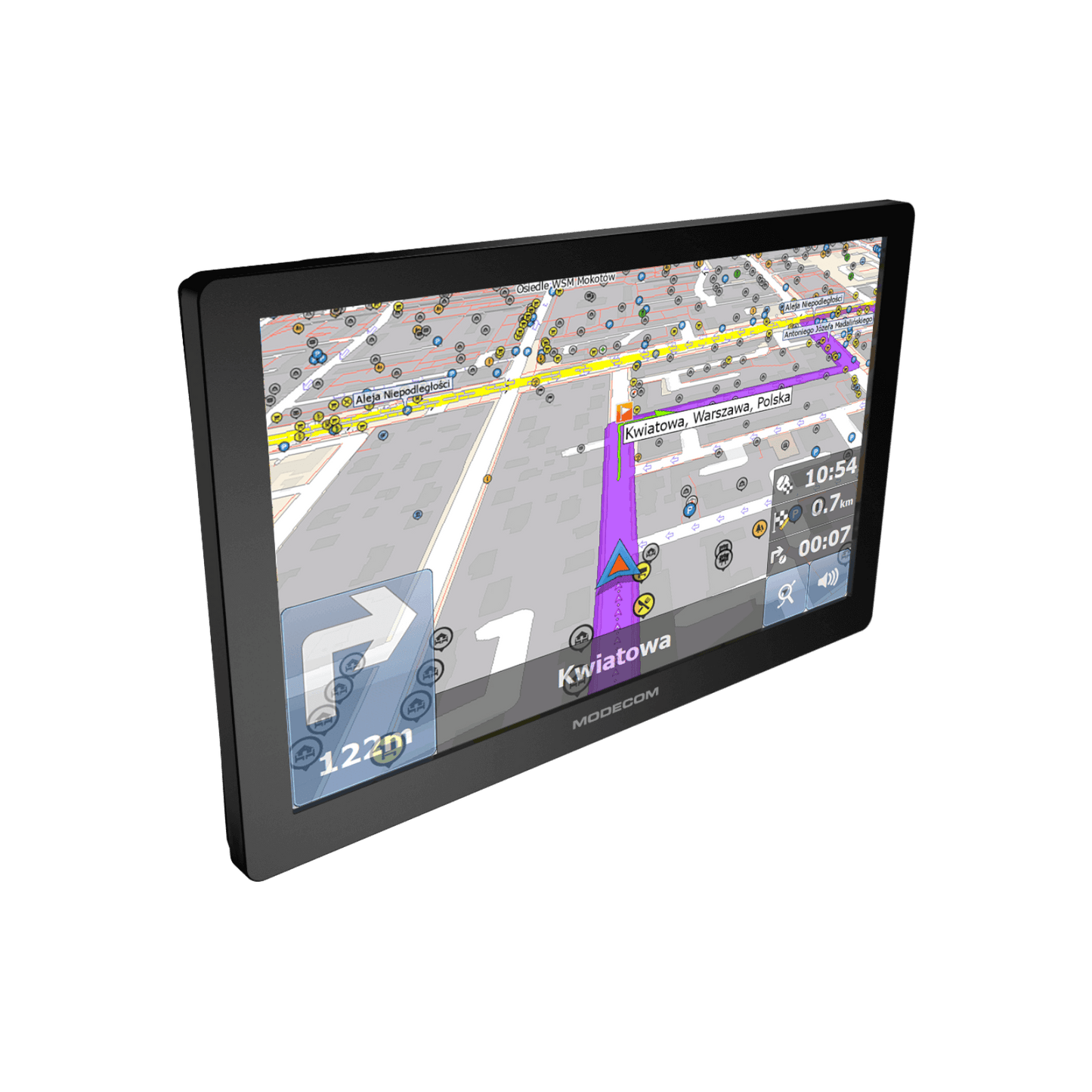 Nawigacja samochodowa MODECOM FreeWAY CX 9.0 + MapFactor mapy Europy