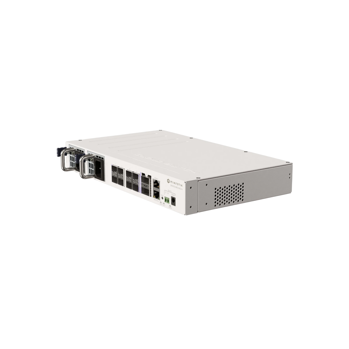 Switch zarządzalny Mikrotik CRS510-8XS-2XQ-IN 8xSFP28 2xQSFP28 PoE