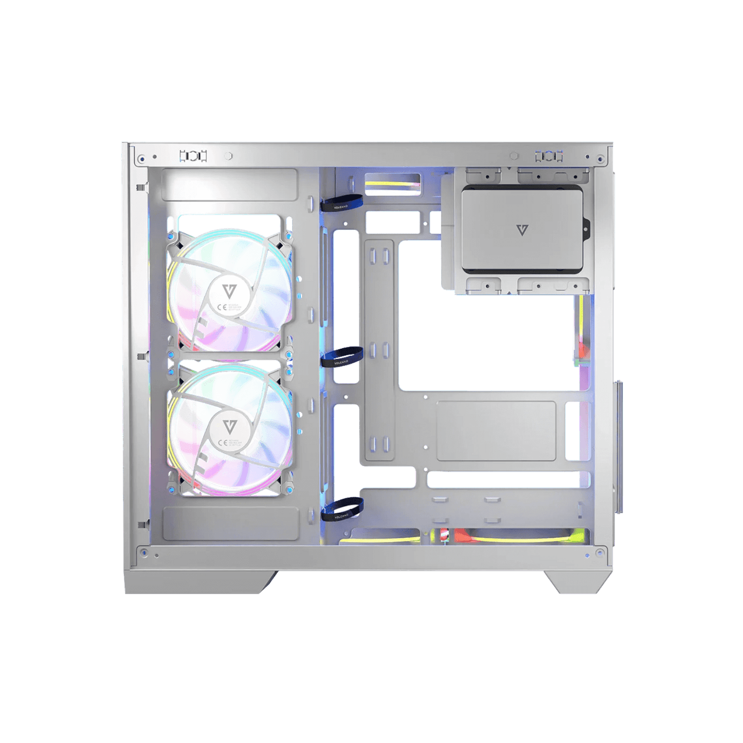 Obudowa Modecom Volcano Panorama Apex ARGB 5F Midi White