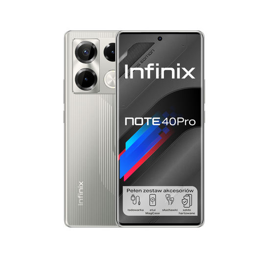 Smartfon Infinix NOTE 40 Pro Racing Grey