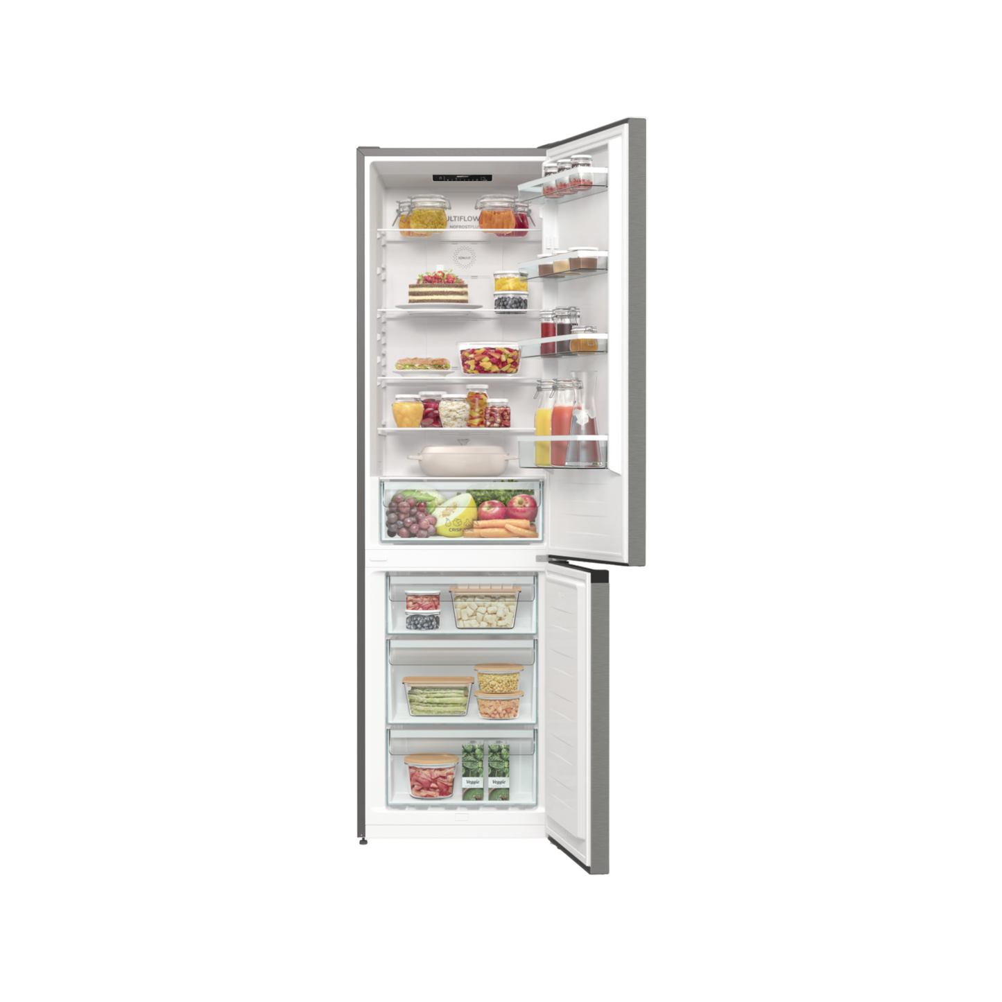 Lodówka wolnostojąca Gorenje NRK6202EXL4 No Frost 200cm