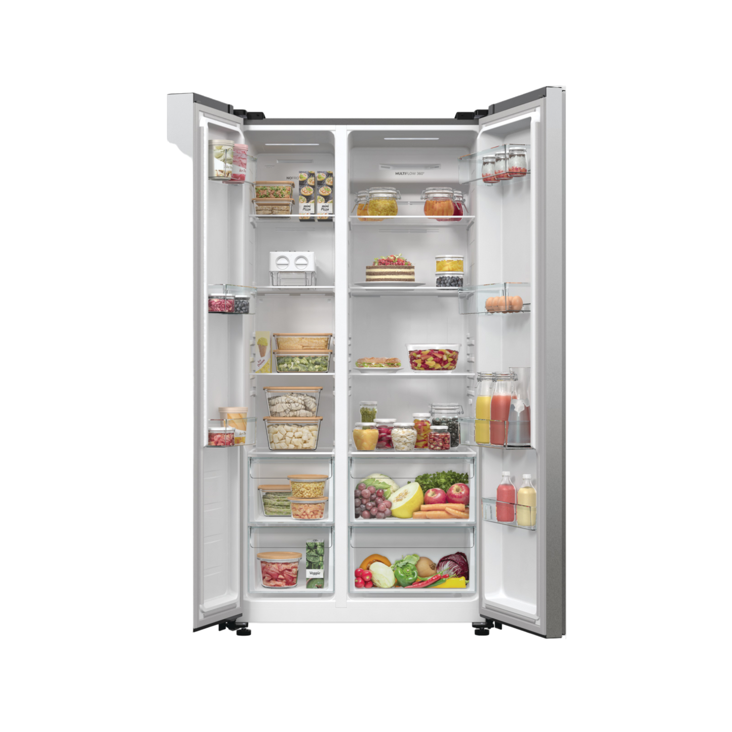 Lodówka wolnostojąca Gorenje NRR9185EAXL No Frost 178,6cm