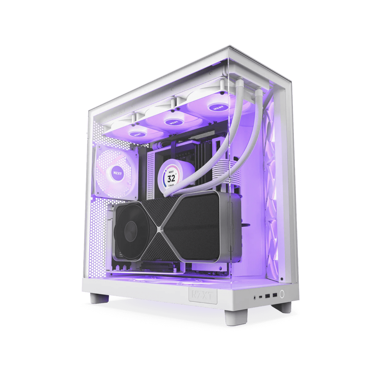 Obudowa NZXT H6 Flow RGB White