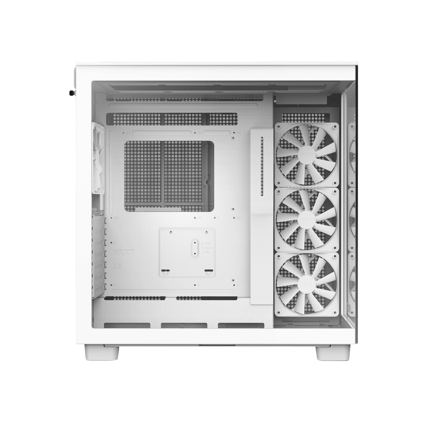 Obudowa NZXT H9 Flow Matte White