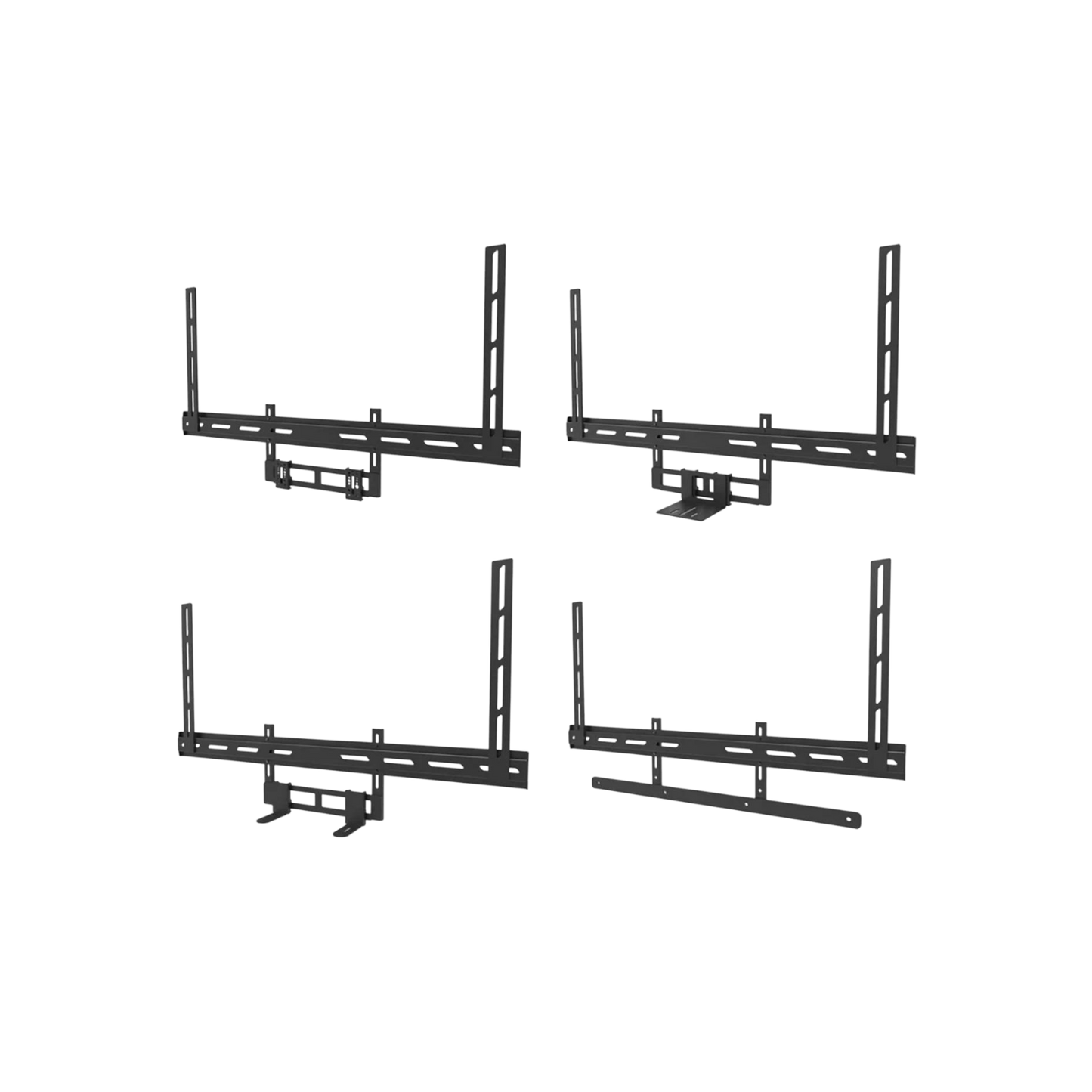 Uchwyt na wideobar Neomounts AV2-500BL 43" - 110" VESA 10kg