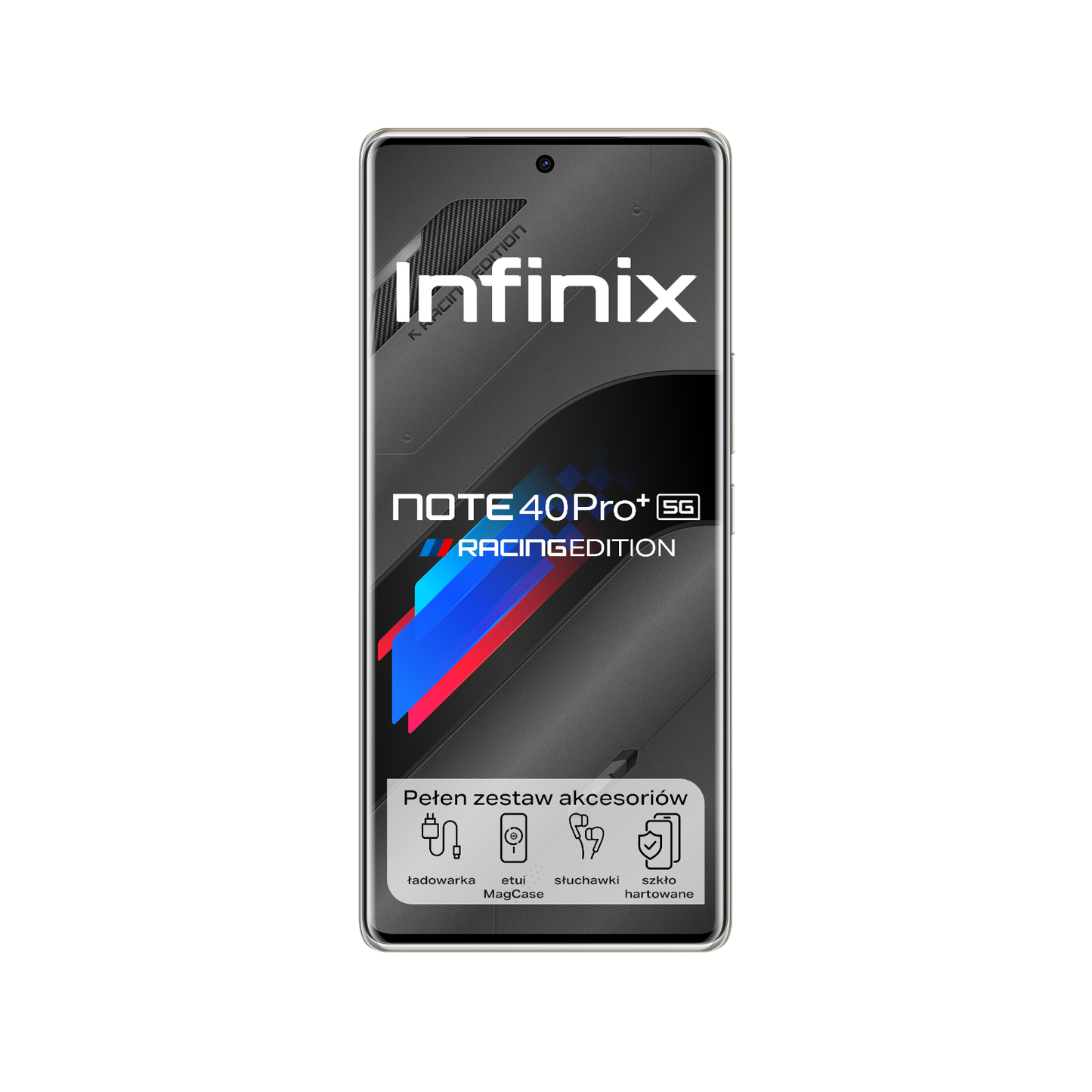 Outlet - Smartfon Infinix NOTE 40 Pro+ 5G Racing Grey Edition