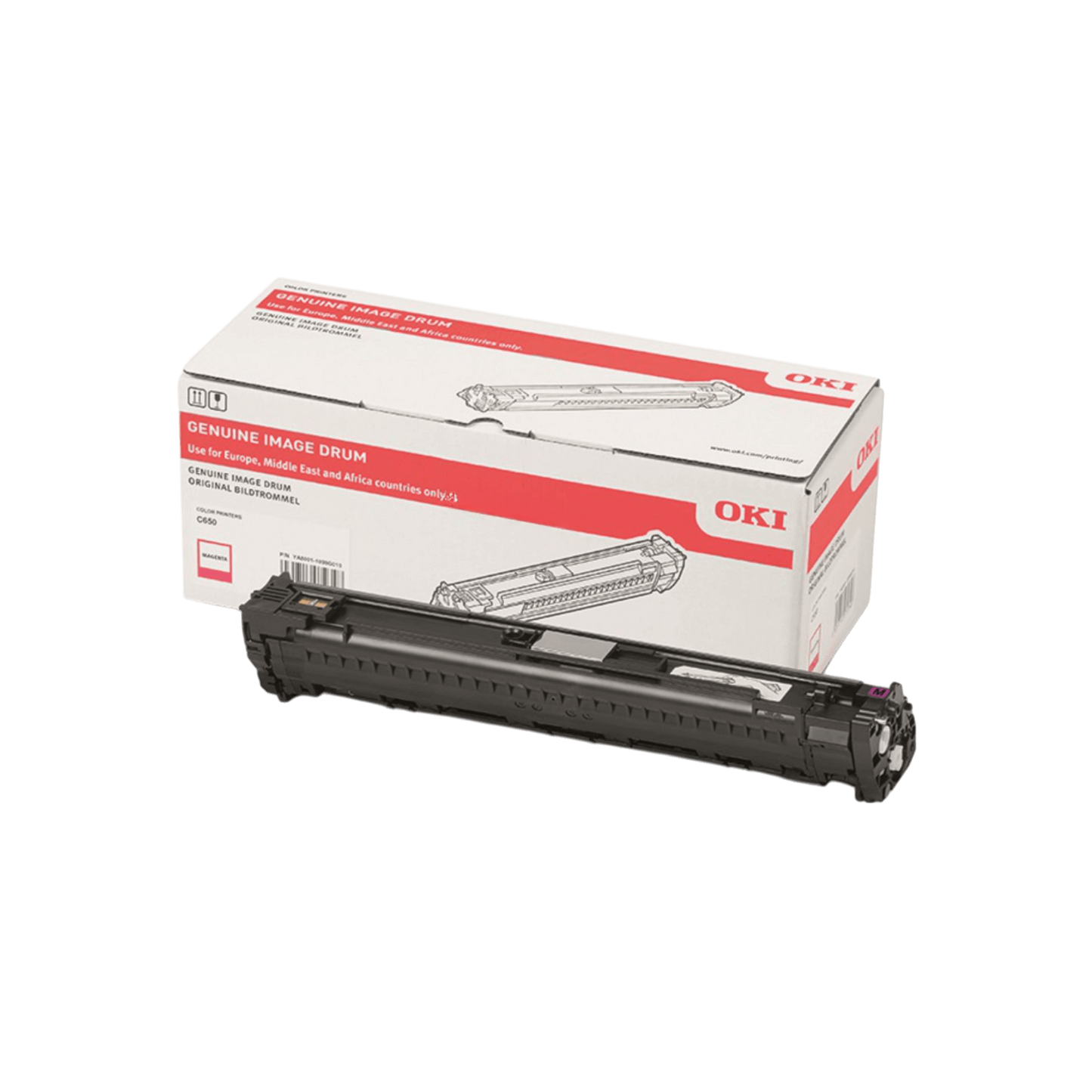 Bęben do drukarki OKI C650 Purpurowy (Magenta) 50K 09006133