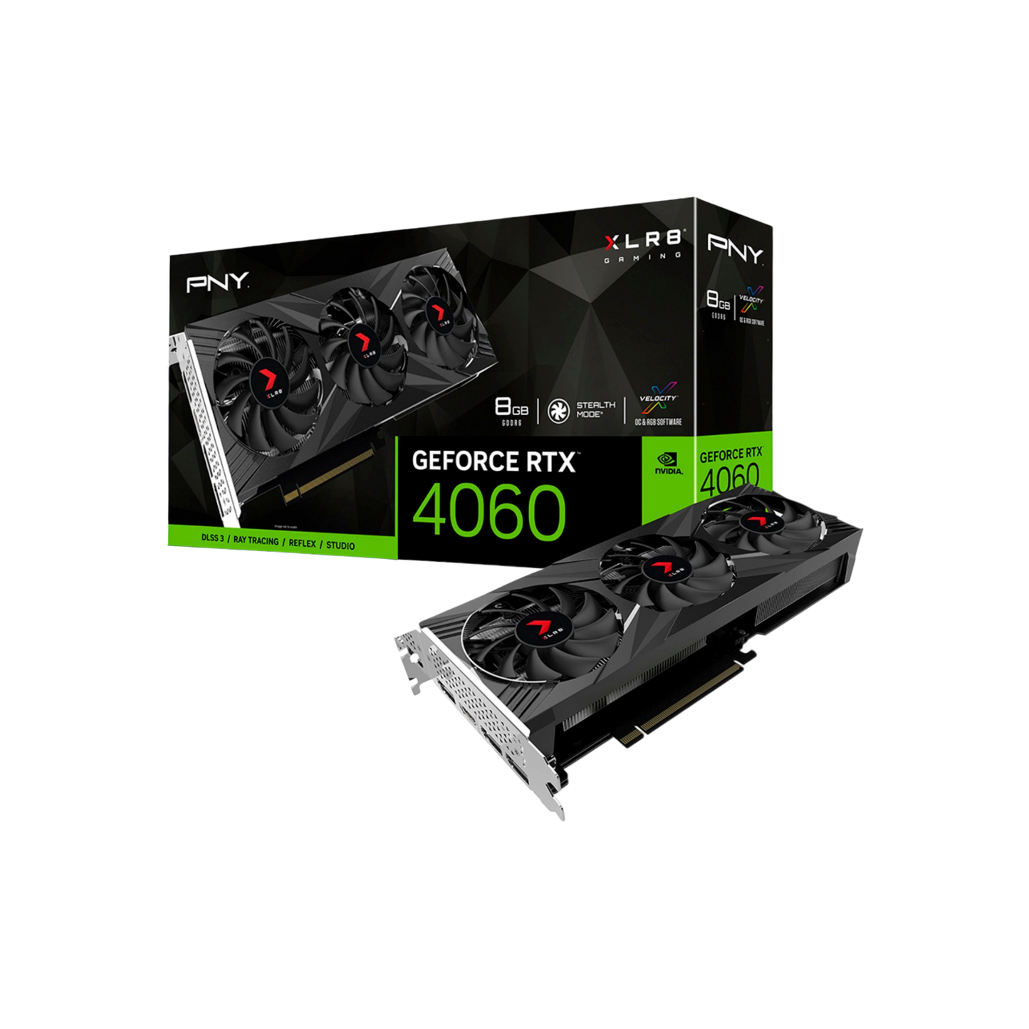 Karta graficzna PNY GeForce RTX 4060 XLR8 Gaming Verto EPIC-X RGB 8GB GDDR6