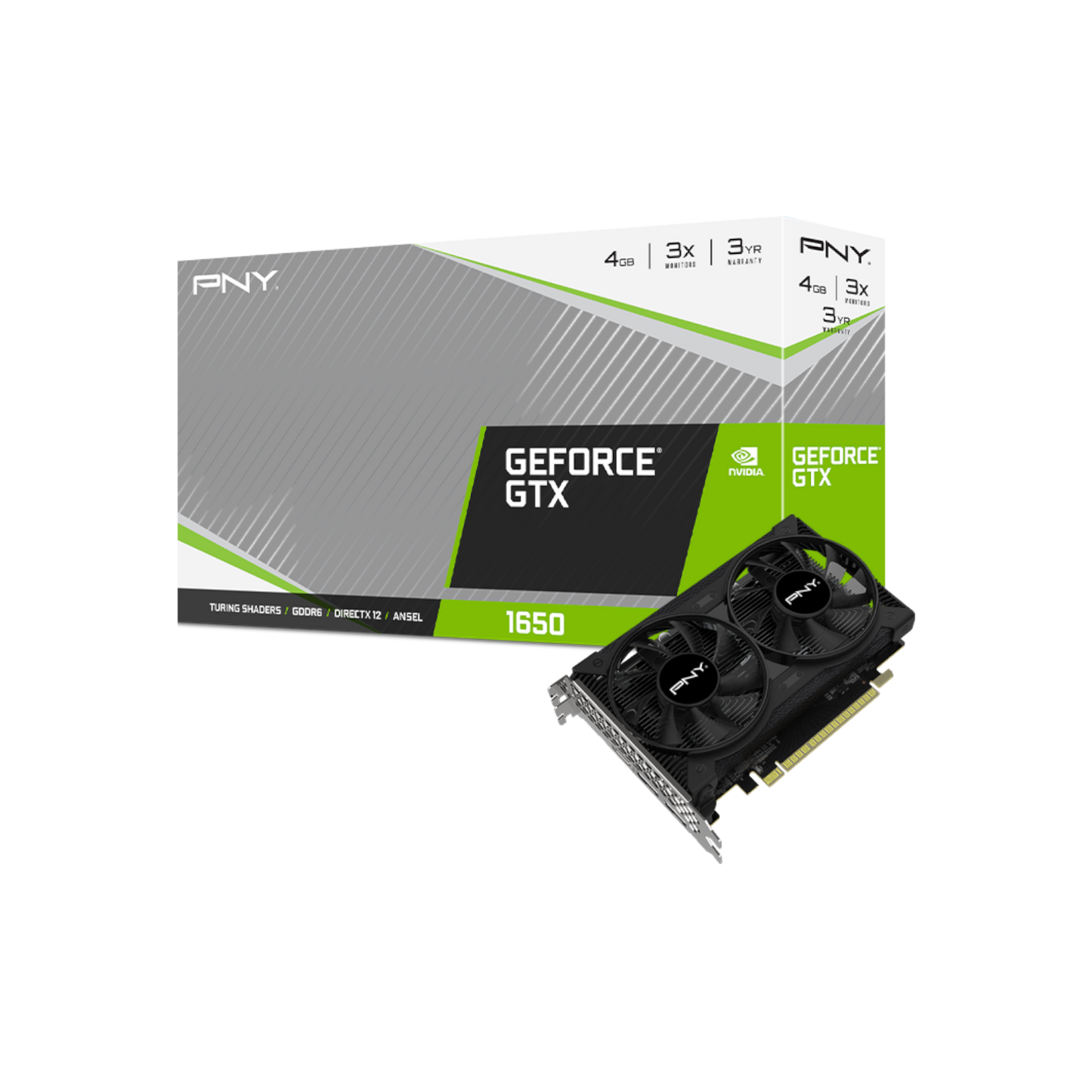 Karta graficzna PNY GeForce GTX 1650 Dual Fan 4GB GDDR6