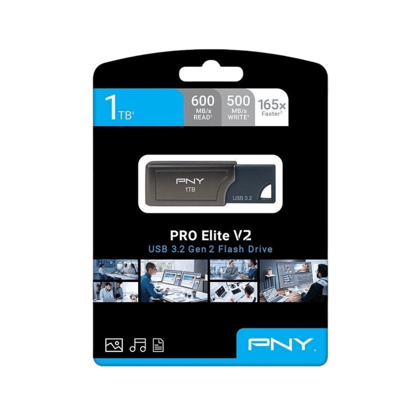 Pendrive PNY PRO Elite V2 1TB USB 3.2