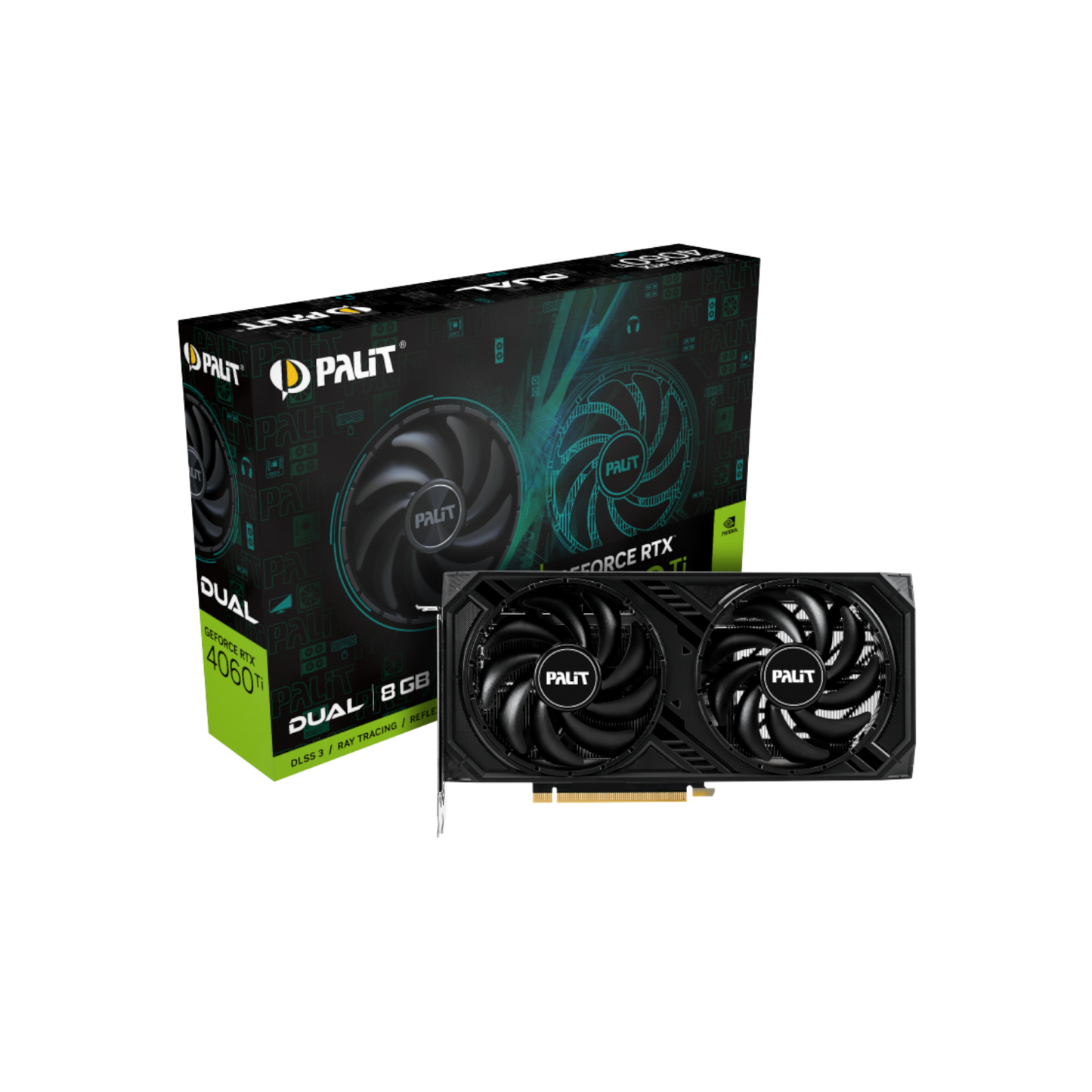 Karta graficzna Palit GeForce RTX 4060 Ti Dual 8GB GDDR6