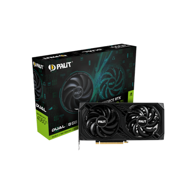 Karta graficzna Palit GeForce RTX 4060 Ti Dual 8GB GDDR6