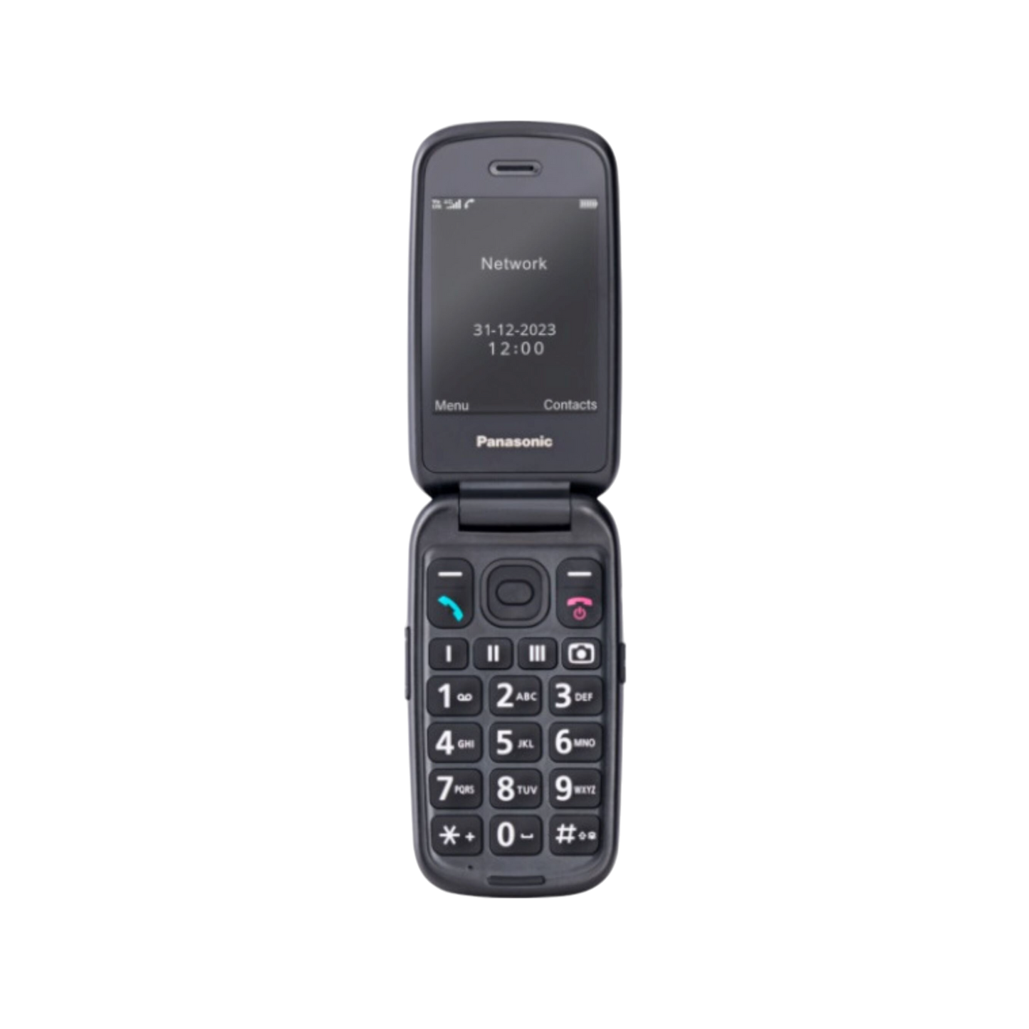 Telefon komórkowy Panasonic KX-TU550EXB 4G Czarny