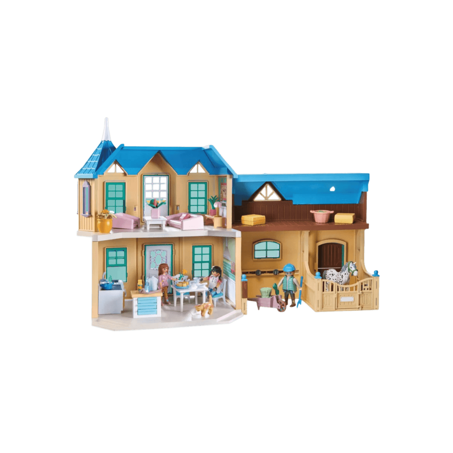 Playmobil Zestaw Horses of Waterfall 71351 Ranczo Waterfall