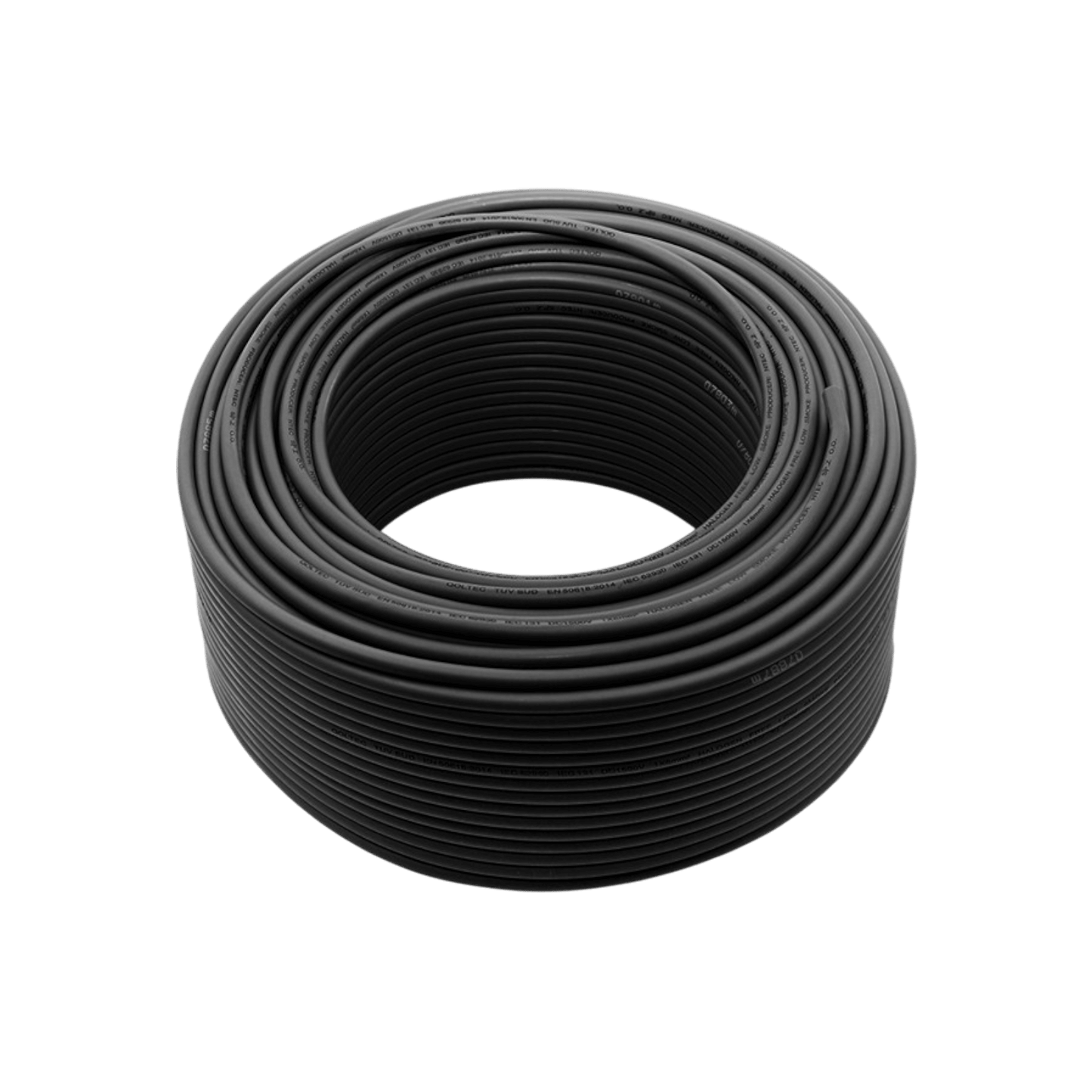 Kabel solarny fotowoltaiczny Qoltec 53853 6mm2 100m Czarny