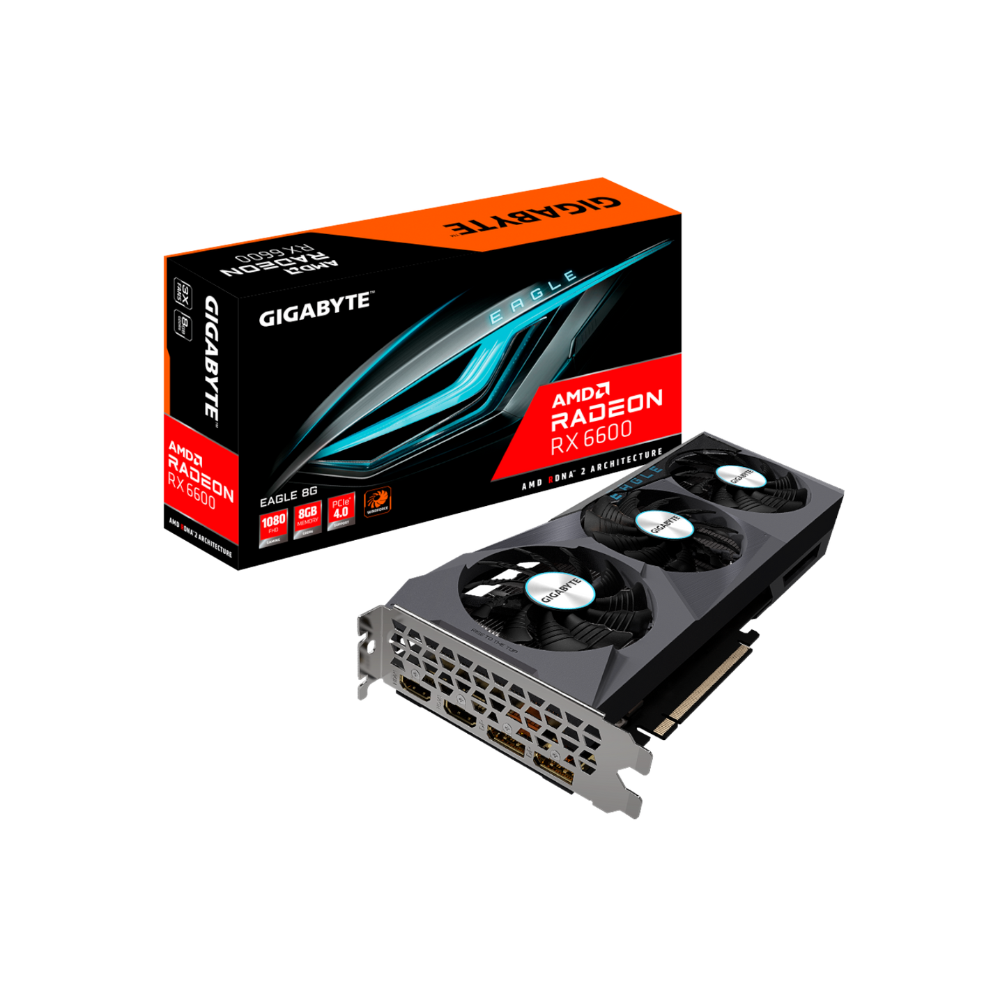 Karta graficzna Gigabyte Radeon RX 6600 EAGLE 8GB GDDR6