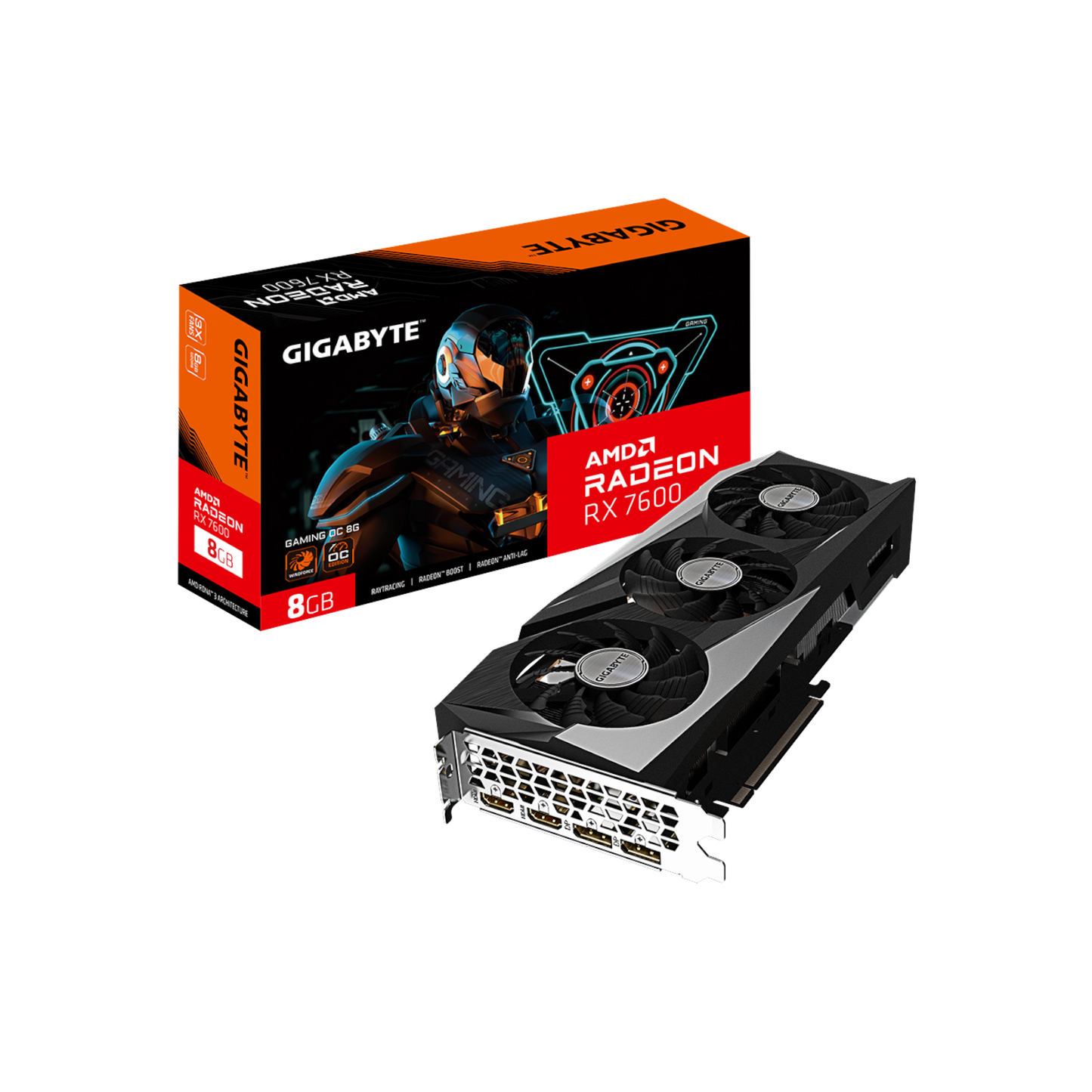 Karta graficzna Gigabyte Radeon RX 7600 Gaming OC 8GB GDDR6