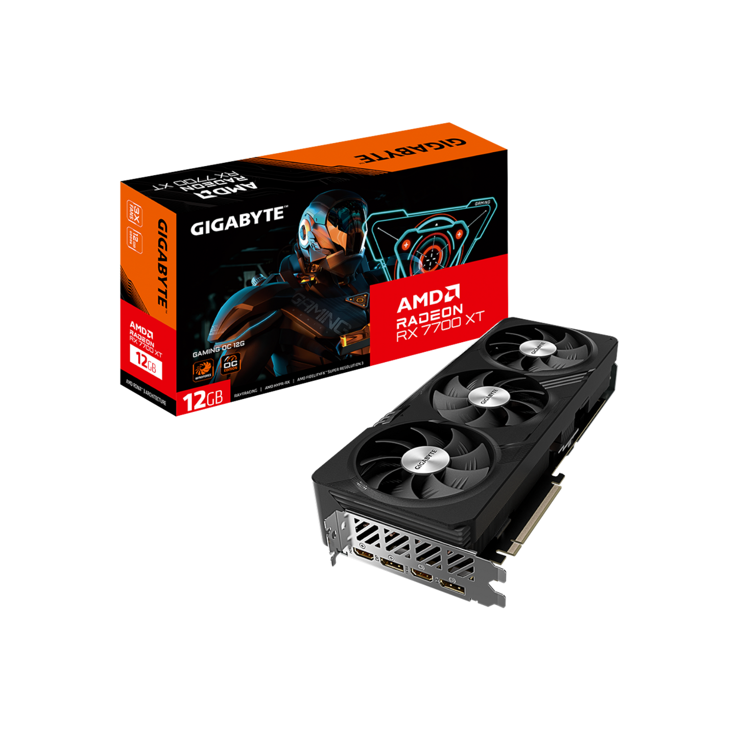 Karta graficzna Gigabyte Radeon RX 7700 XT GAMING OC 12GB GDDR6