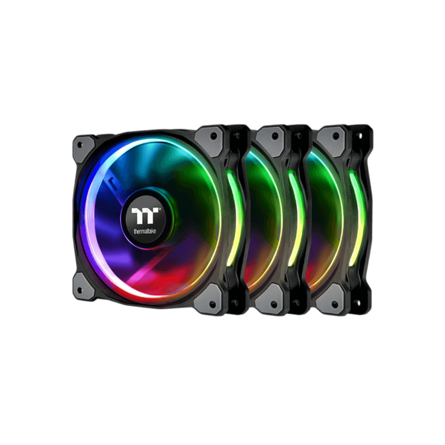 Wentylator Thermaltake Riing 12 RGB Plus TT Premium Black (3 szt.)