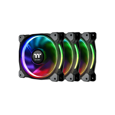 Wentylator Thermaltake Riing 12 RGB Plus TT Premium Black (3 szt.)