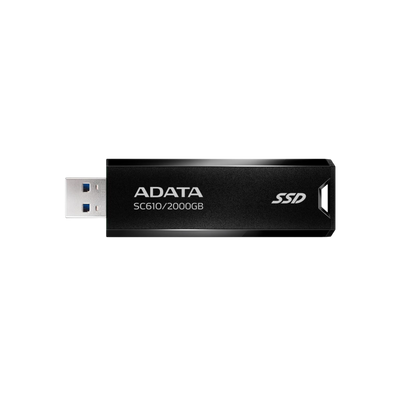 Dysk zewnętrzny SSD Adata SC610 2TB Czarny