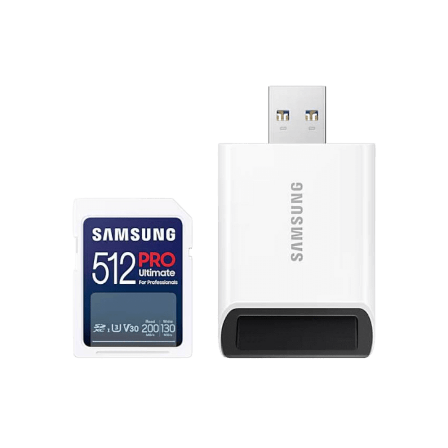 Karta pamięci SD Samsung PRO Ultimate 2023 SDXC UHS-I 512GB z czytnikiem