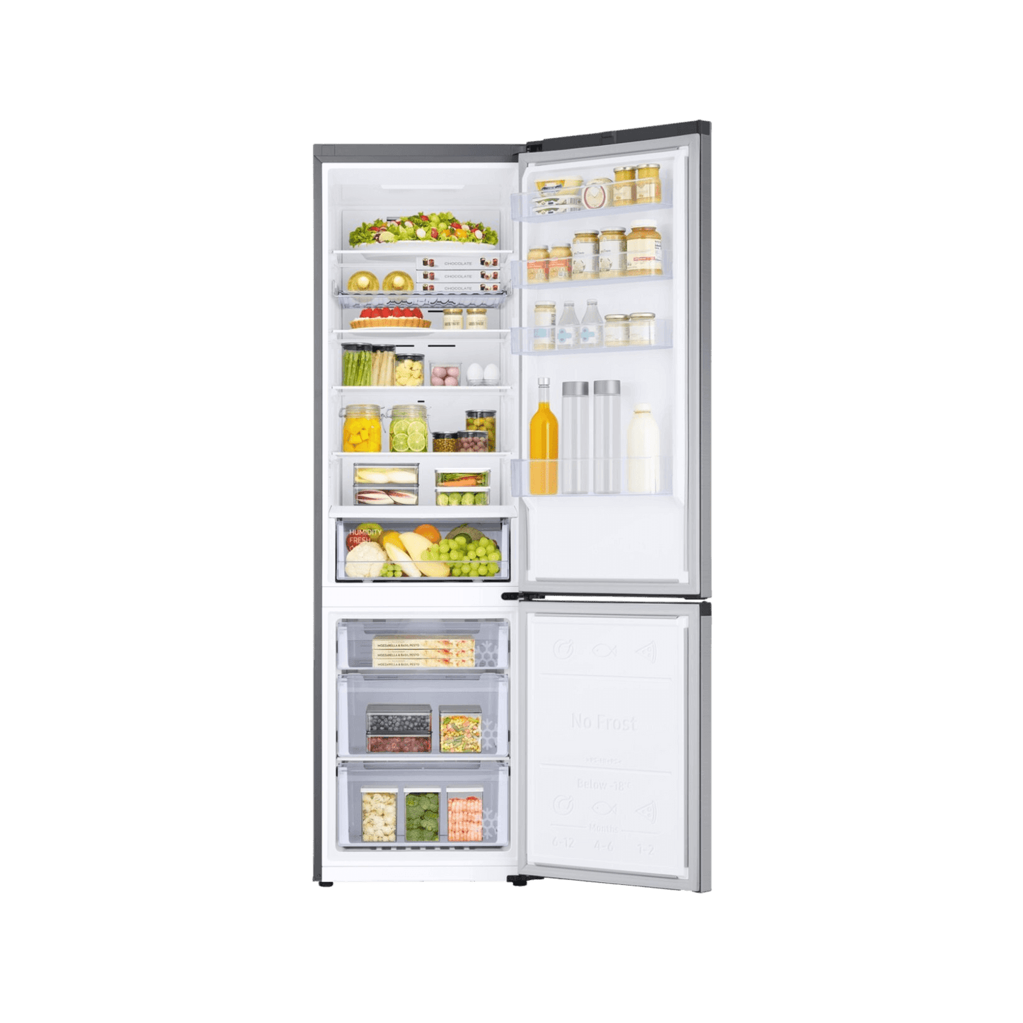 Lodówka wolnostojąca Samsung RB38C602DSA No Frost 203cm