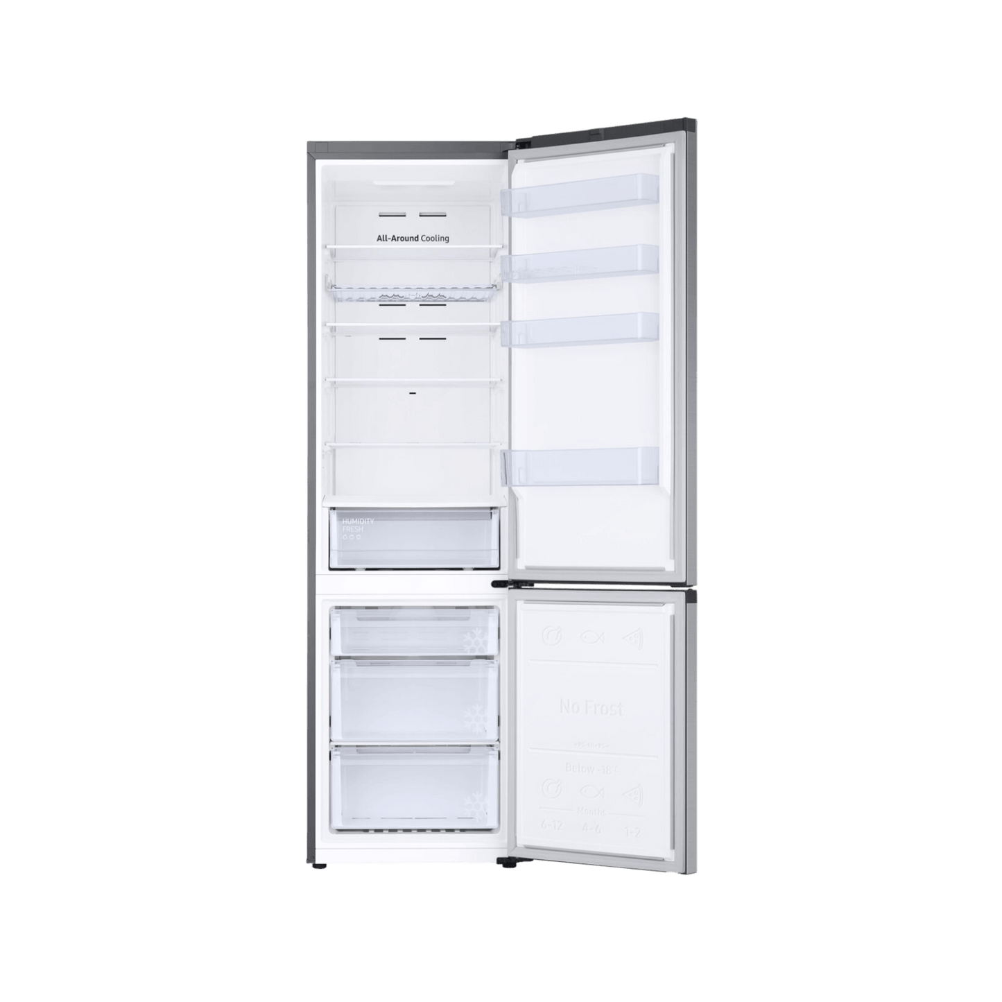 Lodówka wolnostojąca Samsung RB38C602DSA No Frost 203cm