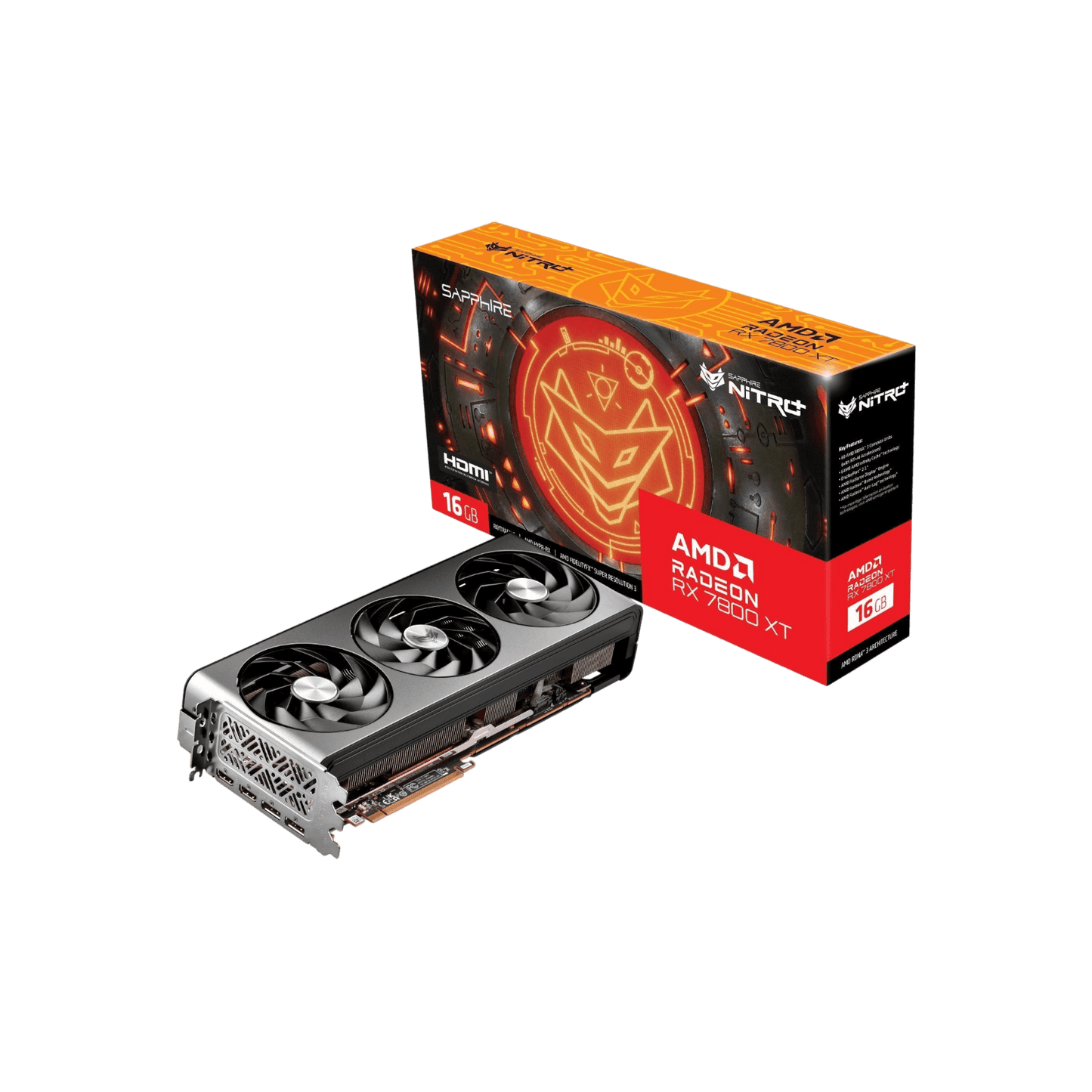 Karta graficzna Sapphire AMD Radeon RX 7800 XT NITRO+ 16GB GDDR6