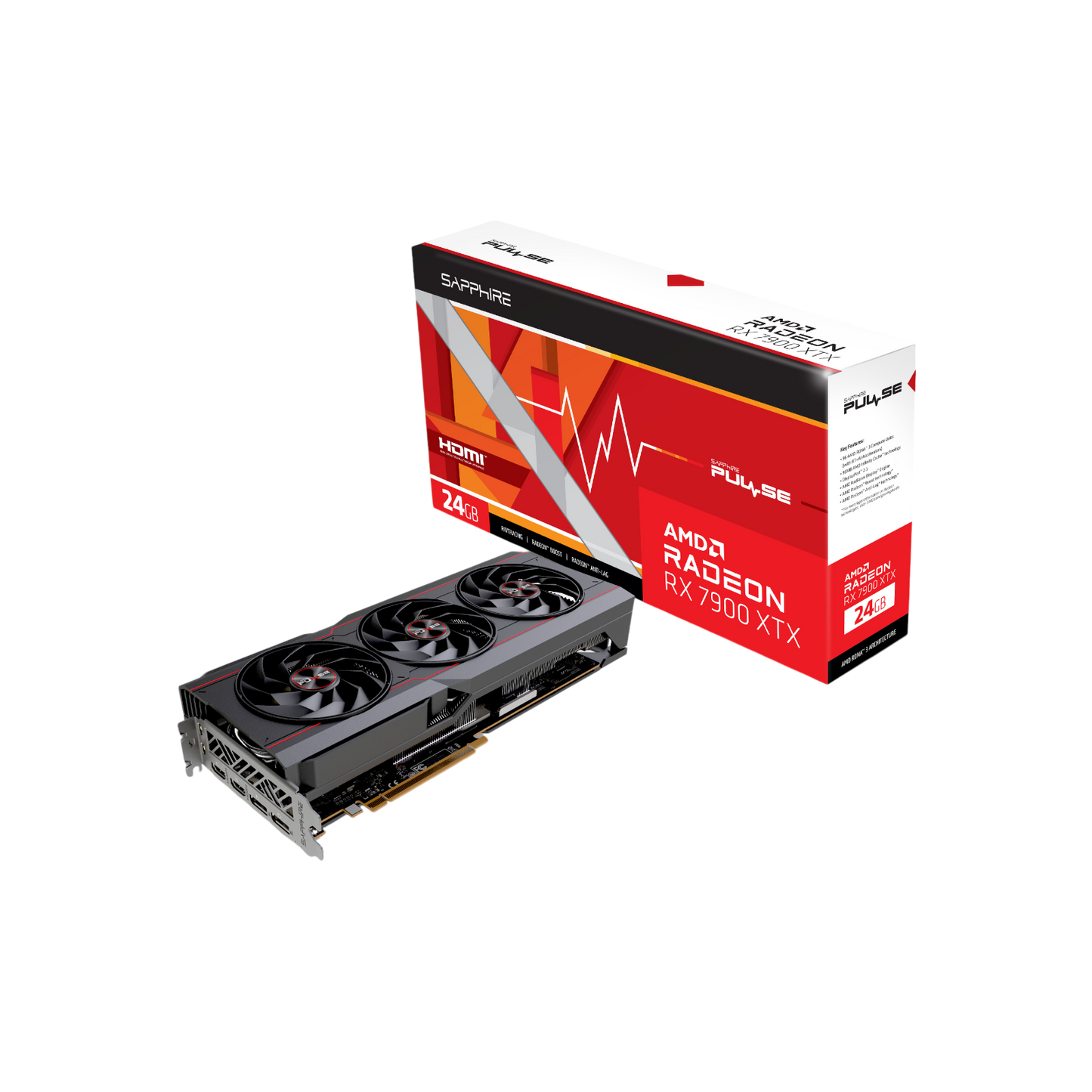 Karta graficzna Sapphire Radeon RX 7900 XTX PULSE 24GB GDDR6